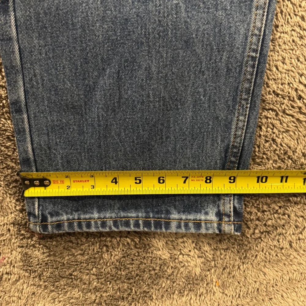 Levis 505 Regular Fit Mens Jeans 42x32 Medium Wash Blue Straight Leg NWT
